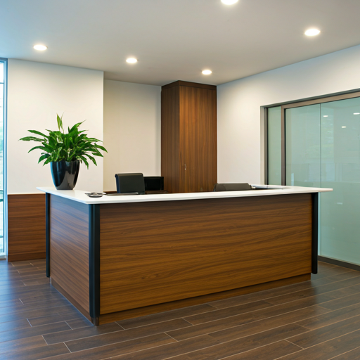 Law office reception area